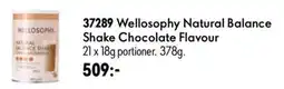 Oriflame Wellosophy Natural Balance Shake Chocolate Flavour erbjuda