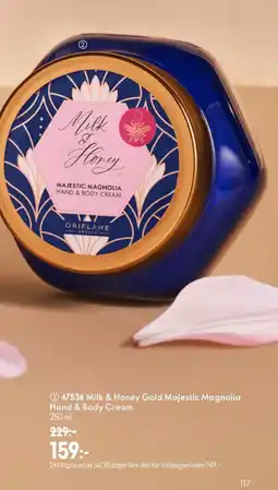 Oriflame Milk & Honey Gold Majestic Magnolia Hand & Body Cream erbjuda