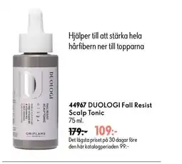 Oriflame DUOLOGI Fall Resist Scalp Tonic erbjuda