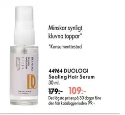 Oriflame DUOLOGI Sealing Hair Serum erbjuda
