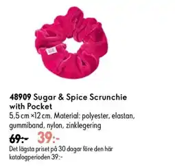 Oriflame Sugar & Spice Scrunchie with Pocket erbjuda