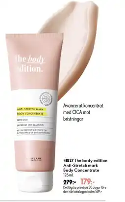 Oriflame The body edition Anti-Stretch mark Body Concentrate erbjuda