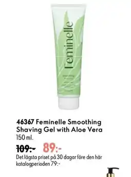 Oriflame Feminelle Smoothing Shaving Gel with Aloe Vera erbjuda
