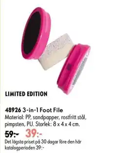 Oriflame 3-in-1 Foot File erbjuda