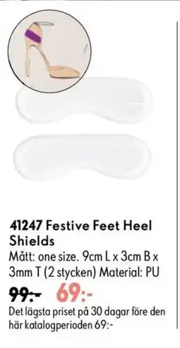 Oriflame Festive Feet Heel Shields erbjuda