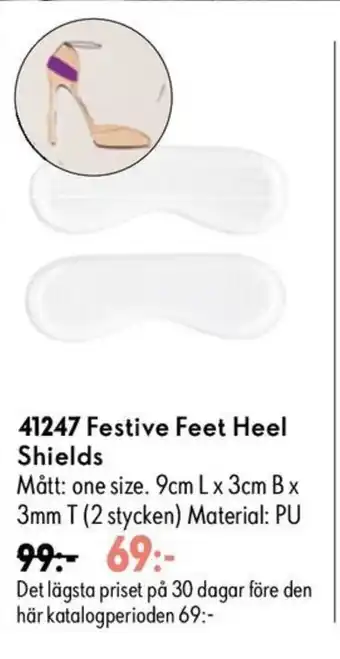 Oriflame Festive Feet Heel Shields erbjuda