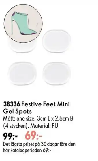Oriflame Festive Feet Mini Gel Spots erbjuda