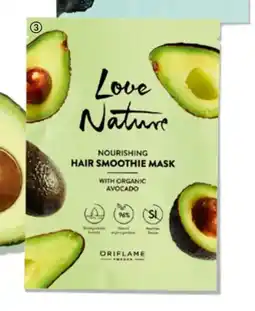 Oriflame Love Nature Nourishing Hair Smoothie Mask with Organic Avocado erbjuda