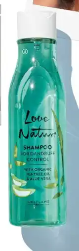 Oriflame Love Nature Shampoo For Dandruff Control with Organic Tea Tree Oil & Aloe Vera erbjuda