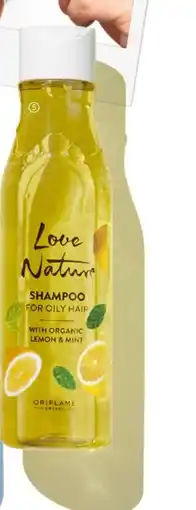 Oriflame Love Nature Shampoo For Oily Hair with Organic Lemon & Mint erbjuda