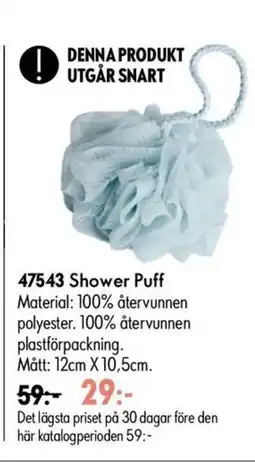 Oriflame Shower Puff erbjuda