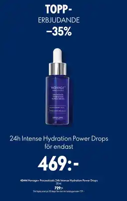 Oriflame Novage+ Proceuticals 24h Intense Hydration Power Drops erbjuda