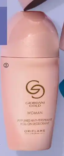 Oriflame Giordani Gold Woman Perfumed Anti- perspirant Roll-On Deodorant erbjuda