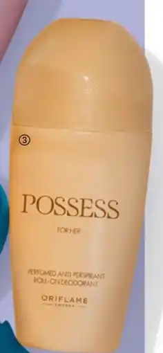 Oriflame Possess Perfumed Anti- perspirant Roll-On Deodorant erbjuda