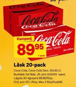 City Gross Läsk 20-pack erbjuda