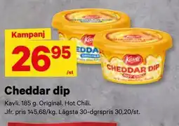 City Gross Cheddar dip erbjuda