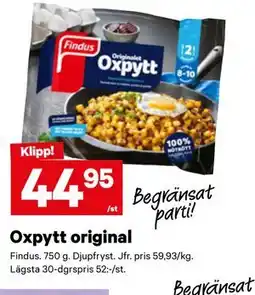 City Gross Oxpytt original erbjuda