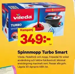 City Gross Spinnmopp Turbo Smart erbjuda