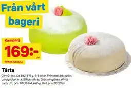 City Gross Tårta erbjuda