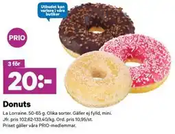 City Gross Donuts, Pris i appen erbjuda