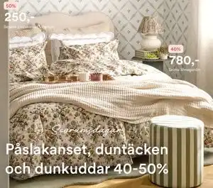 Sezane påslakanset i bomull