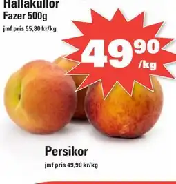 Nära dej Persikor erbjuda