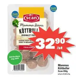 Nära dej Mammas Köttbullar erbjuda