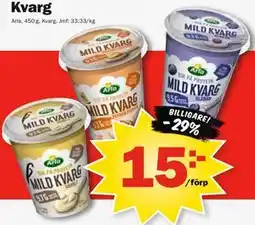 Pekås Kvarg erbjuda