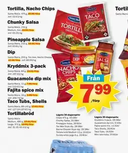 Pekås Tortilla, Nacho Chips erbjuda