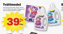Pekås Tvättmedel erbjuda