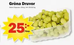 Pekås Gröna Druvor erbjuda