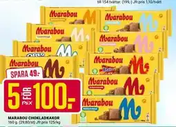 ÖoB MARABOU CHOKLADKAKOR erbjuda