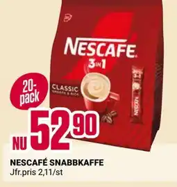 ÖoB NESCAFÉ SNABBKAFFE erbjuda