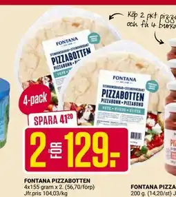 ÖoB FONTANA PIZZABOTTEN erbjuda