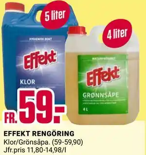 ÖoB EFFEKT RENGÖRING erbjuda