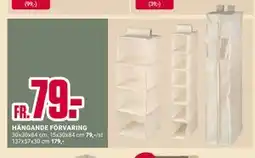 ÖoB HÄNGANDE FÖRVARING erbjuda