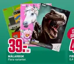 ÖoB MÅLARBOK erbjuda