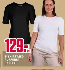 ÖoB T-SHIRT MED PUFFÄRM erbjuda