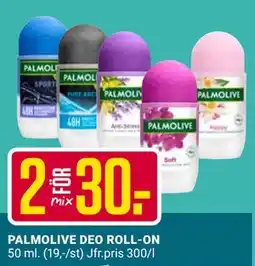 ÖoB PALMOLIVE DEO ROLL-ON erbjuda