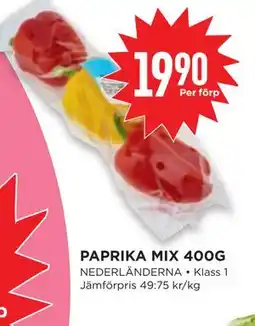 Willys Hemma PAPRIKA MIX 400G erbjuda