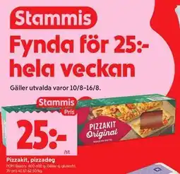 ICA Kvantum Pizzakit, pizzadeg, Medlemspris erbjuda