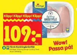 ICA Kvantum Färsk Kycklingbröstfilé erbjuda