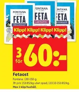 ICA Kvantum Fetaost erbjuda