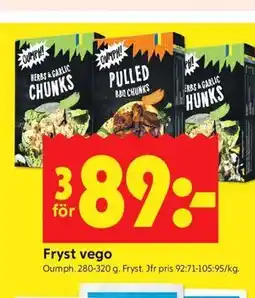 ICA Kvantum Fryst vego erbjuda
