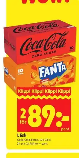 ICA Kvantum Läsk erbjuda
