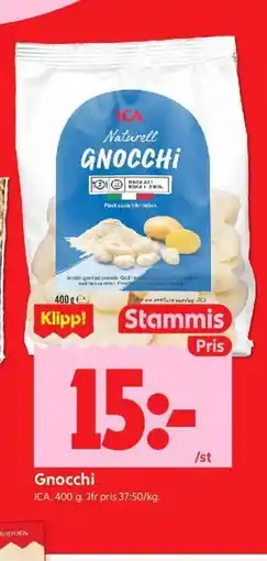 ICA Kvantum Gnocchi, Medlemspris erbjuda