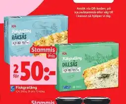 ICA Kvantum Fiskgratäng, Medlemspris erbjuda