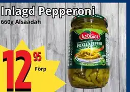 Supergrossen Inlagd Pepperoni erbjuda