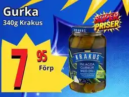 Supergrossen Gurka erbjuda