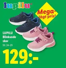 Lidl Lupilu Blinkande skor erbjuda